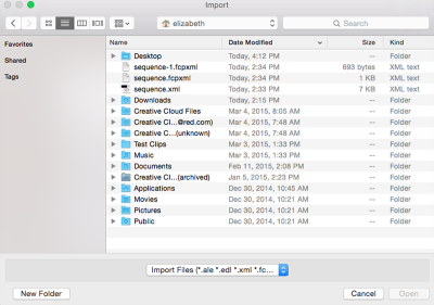 Select XML Files